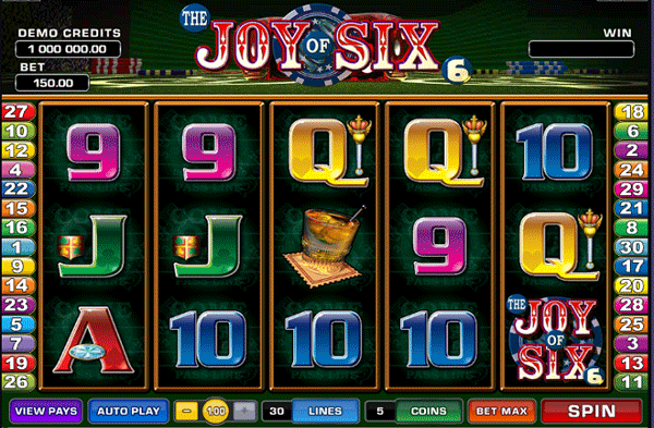 the joy of six slot