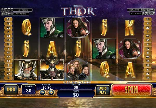 Thor Playtech Video Slot
